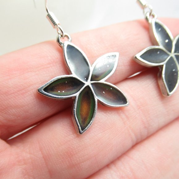 Mood Flower earrings - Picture 2 of 12